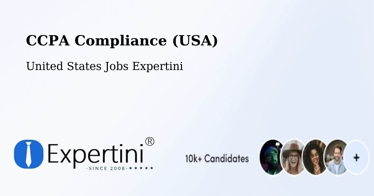 CCPA Privacy Rights & Compliance Notice – Westerly - United States Jobs Expertini