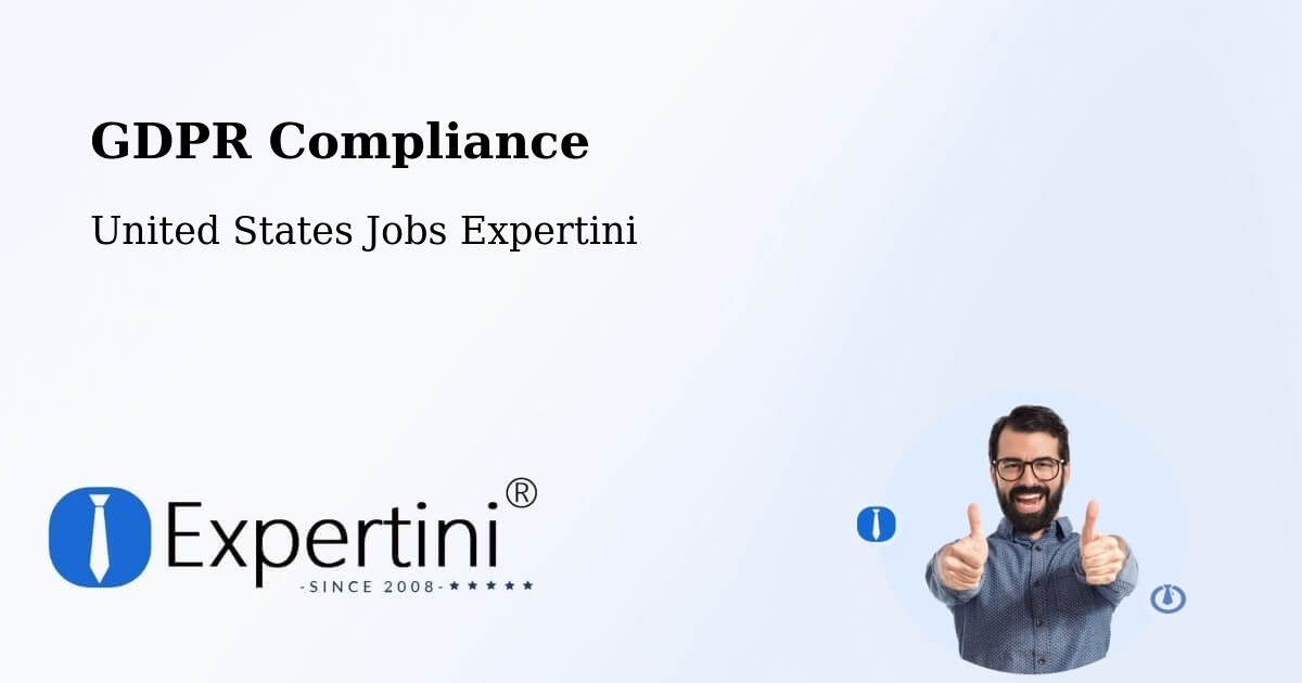 EU GDPR Compliance Statement – Westerly - United States Jobs Expertini